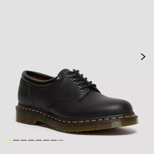Dr. Martens Black Leather Oxfords - Women's
